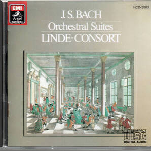 リンデ・コンソート/バッハ:管弦楽組曲第2番、第3番■HCD-2063