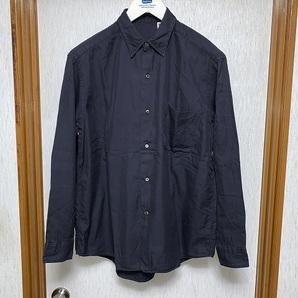 40 新品同様 24ss KAPTAIN SUNSHINE Regular Collar Shirt レギュラーカラーシャツ