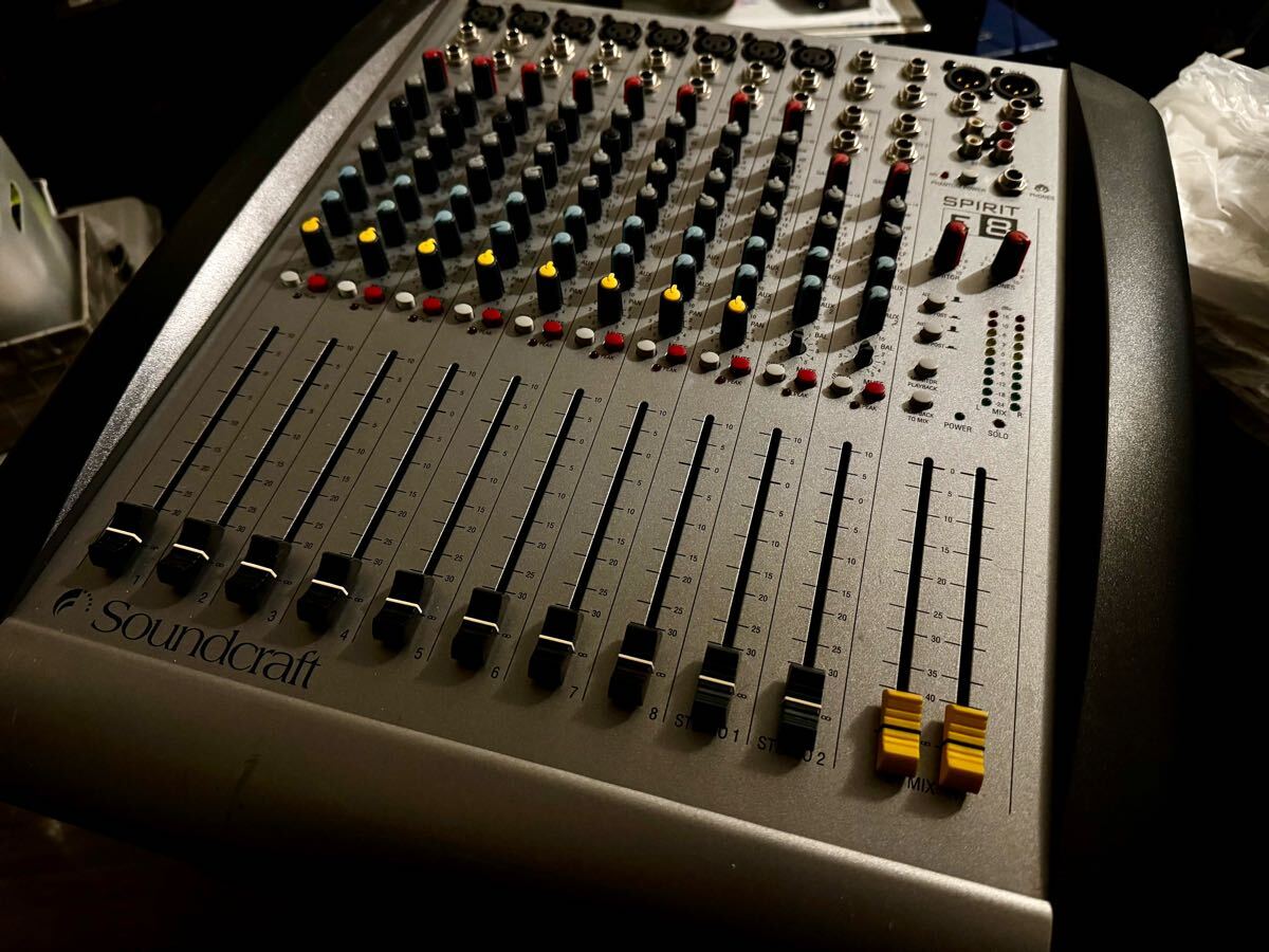 Yahoo!オークション -「soundcraft spirit」(ミキサー Yahoo!オークション -「soundcraft spirit」(ミキサー