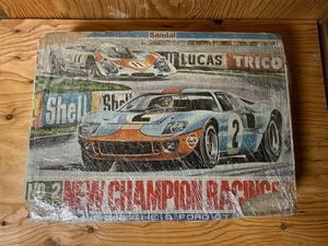 ◆NEW CHAMPION RACING ニューチャンピオンレーシング NO.2 TYPE◆スロットカー BANDAI フォードGT40 ポルシェ917