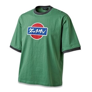 ★NISSAN ビッグシルエットTシャツ DATSUN グリーン 3Lサイズ KWA0010RZ9 新品
