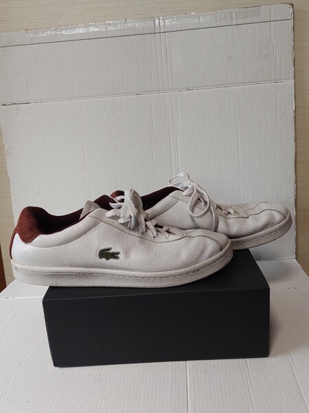 LACOSTE ラコステ メンズ スニーカー ホワイト 27.0cm