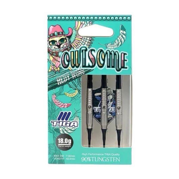 【新品】TIGA ティガ OWLSOME オウルサム へディ・ウォン選手モデル ダーツバレル