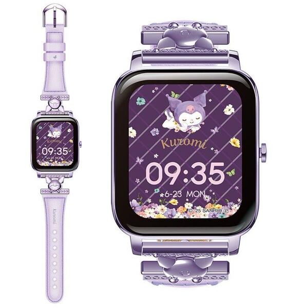 【極美品】GREEN HOUSE × Sanrio グリーンハウス サンリオ スマートウォッチ サンリオキャラクターズ クロミ