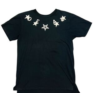 DEAL DESIGN ディールデザイン ロング丈 Tシャツ スター 星 size:M