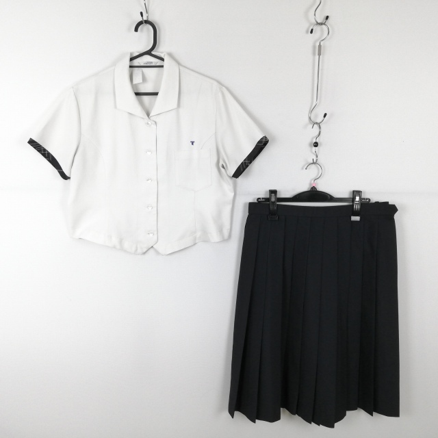 中古】北海道 北海道札幌東商業高等学校 女子制服 4点 (ブレザー