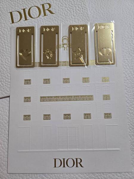 新品★DIOR ディオール プラチナ会員 シーズナルギフト クリップ ブックマーク 2025♪ノベルティ★非売品
