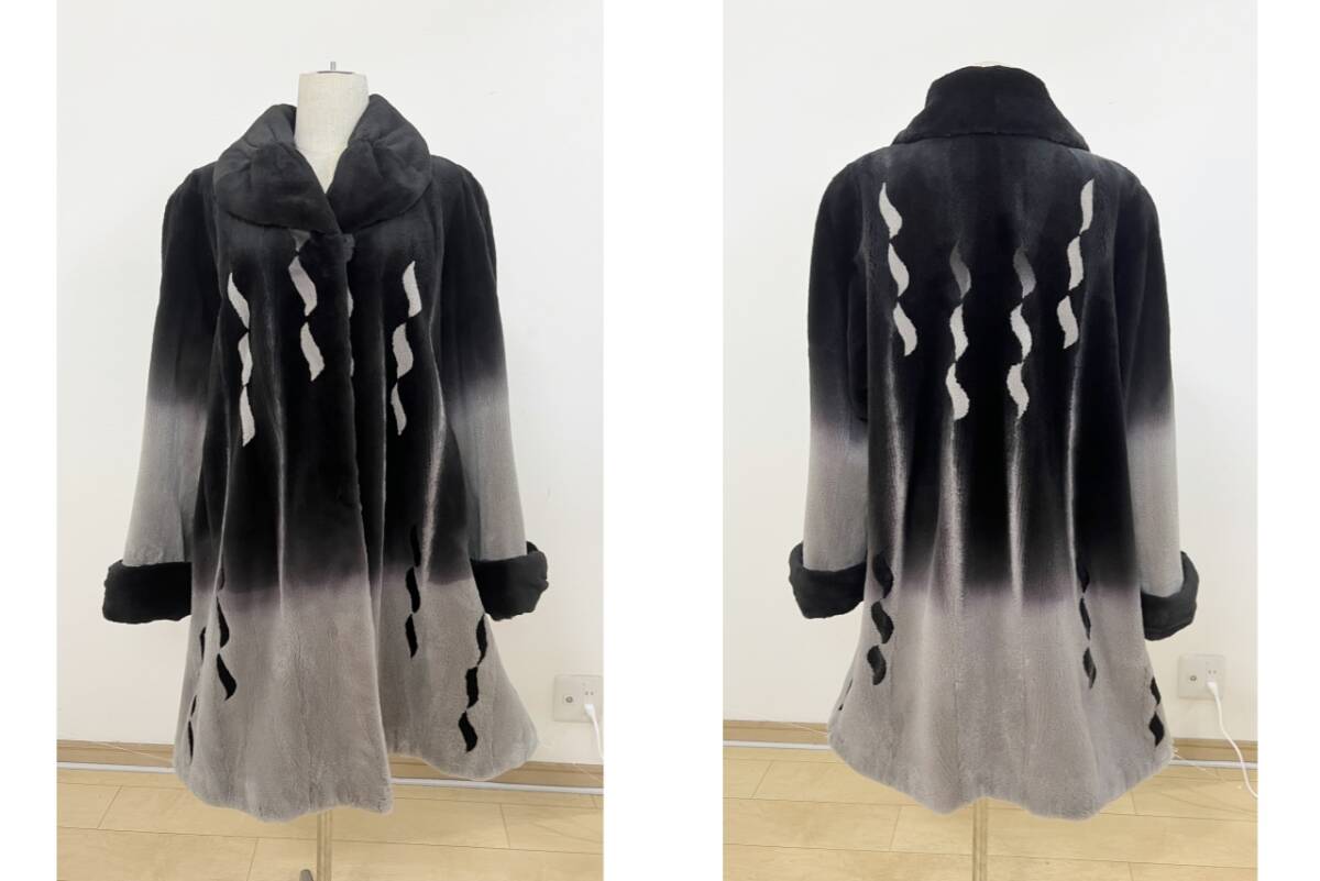 極美品✨SAGAMINK サガミンク シェアードミンクコート