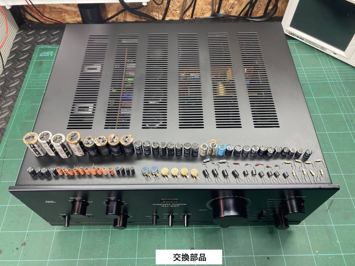 Yahoo!オークション -「sansui au-607」(アンプ) (オーディオ Yahoo!オークション -「sansui au-607」(アンプ) (オーディオ