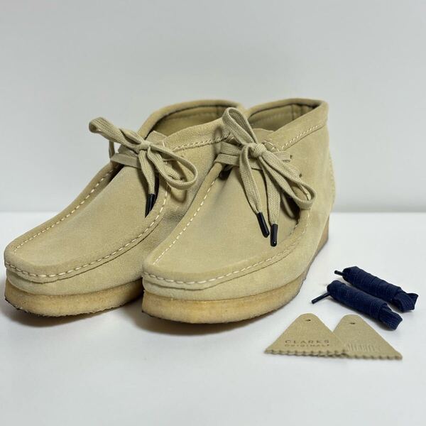Clarks クラークス ワラビーブーツ スエード 24cm