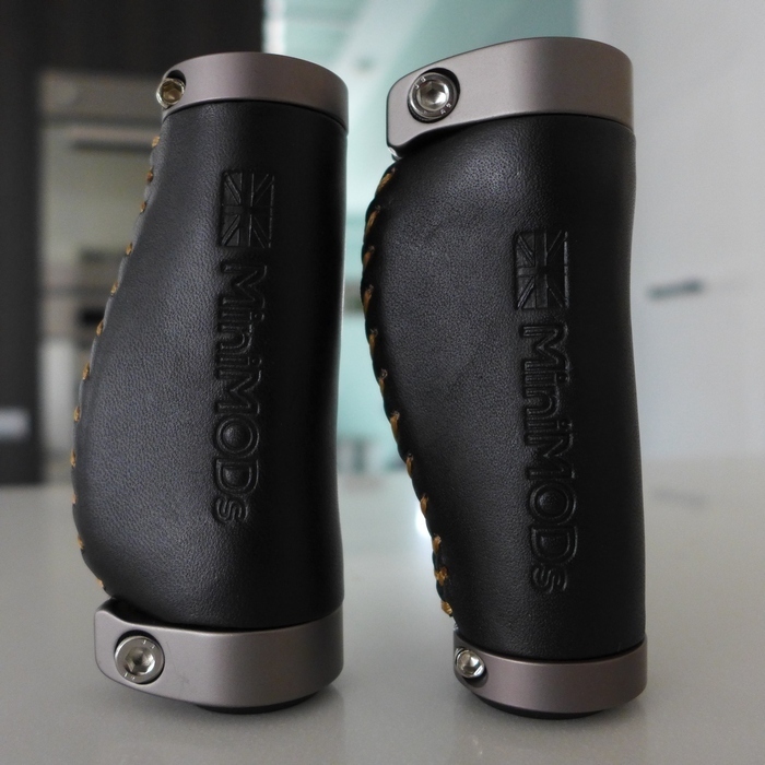 Bibian 比比昂- MiniMODs 牛革変形(エルゴグリップ） Brompton