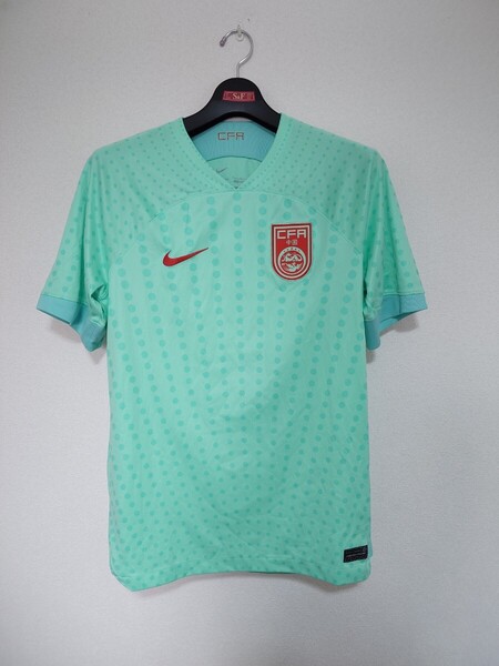中国代表 アウェイ ユニフォーム 緑 ミント グリーン NIKE ナイキ サッカー 中華人民共和国 china アジア最終予選 DN0707-342