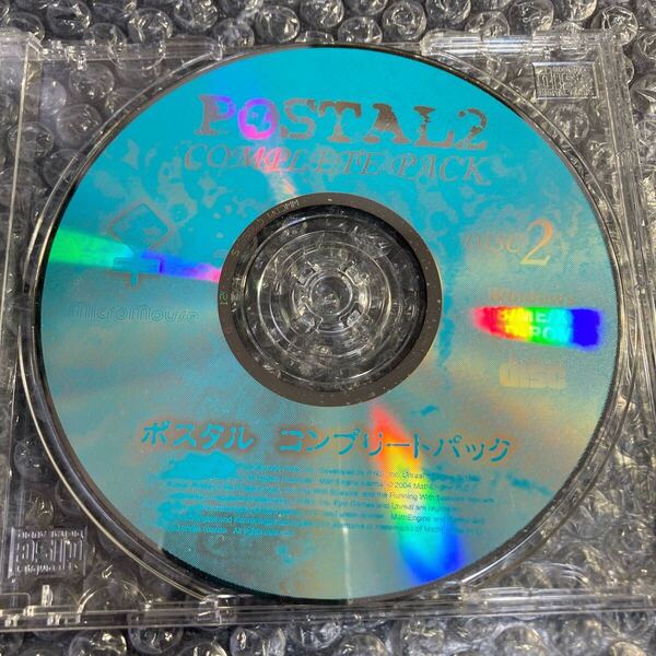 PCゲームソフト POSTAL2 COMPLETE PACK/ポスタル コンプリートパック Windows DISC2/ディスク2のみ マイクロマウス