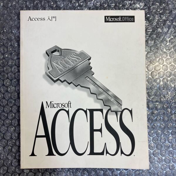 レトロ取扱説明書のみ マイクロソフト/Microsoft ACCESS Access入門 マイクロソフトオフィス
