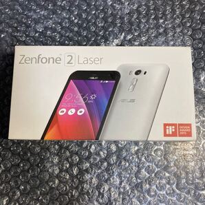 スマートフォン Asus Zenfone2 Laser ホワイト ZE500KL 16GB 初期化済み、簡単な動作確認のみ、若干難あり