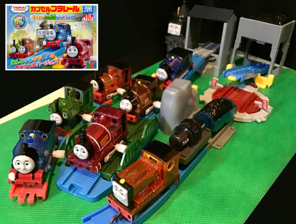 (タカラトミーアーツ) カプセルプラレール きかんしゃトーマス キラキラの高山鉄道のなかまたち編 全17種