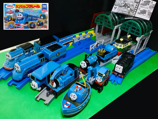 (タカラトミーアーツ) カプセルプラレール きかんしゃトーマス アシマが歌うよ! トーマスびっくりへんげSP編 全17種 おまけ付き