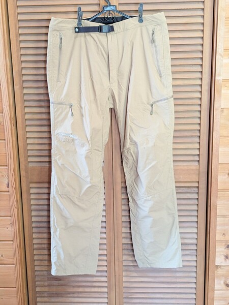 モンベル サウスリム パンツ ライトMen's L-S タン(LTN) 中古