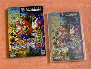 任天堂 Nintendo GC GAMECUBE ゲームキューブ ゲームソフト 「マリオパーティ6」 説明書・ケースあり 送料込み