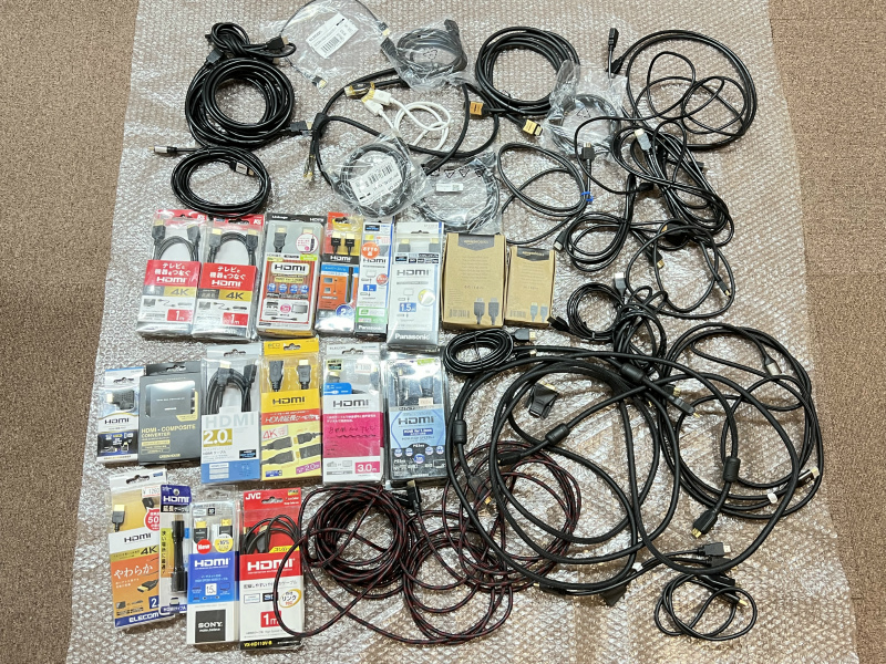 ビッグ割引 -「(詰め合わせ Yahoo!オークション 福袋 大量)」(HDMI まとめ PCケーブル・コネクタ