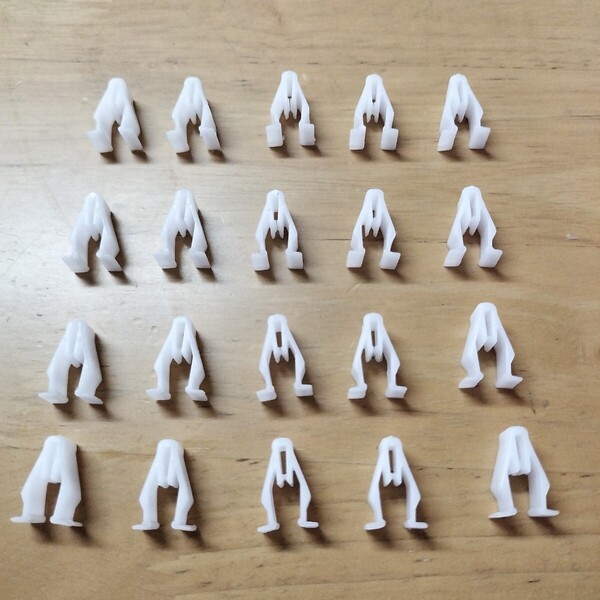 PCX125 JF28 PCX150 KF12 等に! カウルクリップ 20個セット