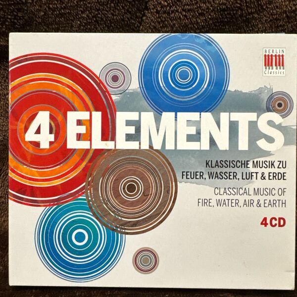 【送料無料 さらにおまとめ歓迎】4CDBOX 4 Elements 東欧 Berlin Classics ドレスデン ケーゲル ザンデルリンク ノイマン ゲヴァントハウス