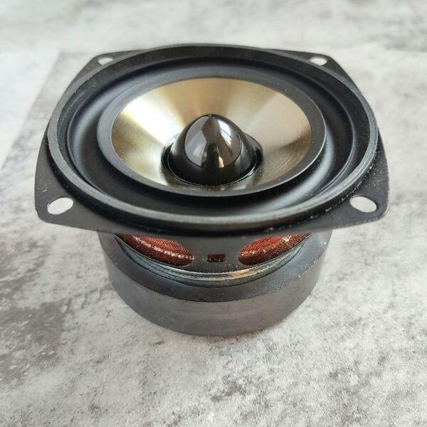 ハイパワー 77mm 4Ω/最大20W フルレンジスピーカーユニット2個セット(ペア)