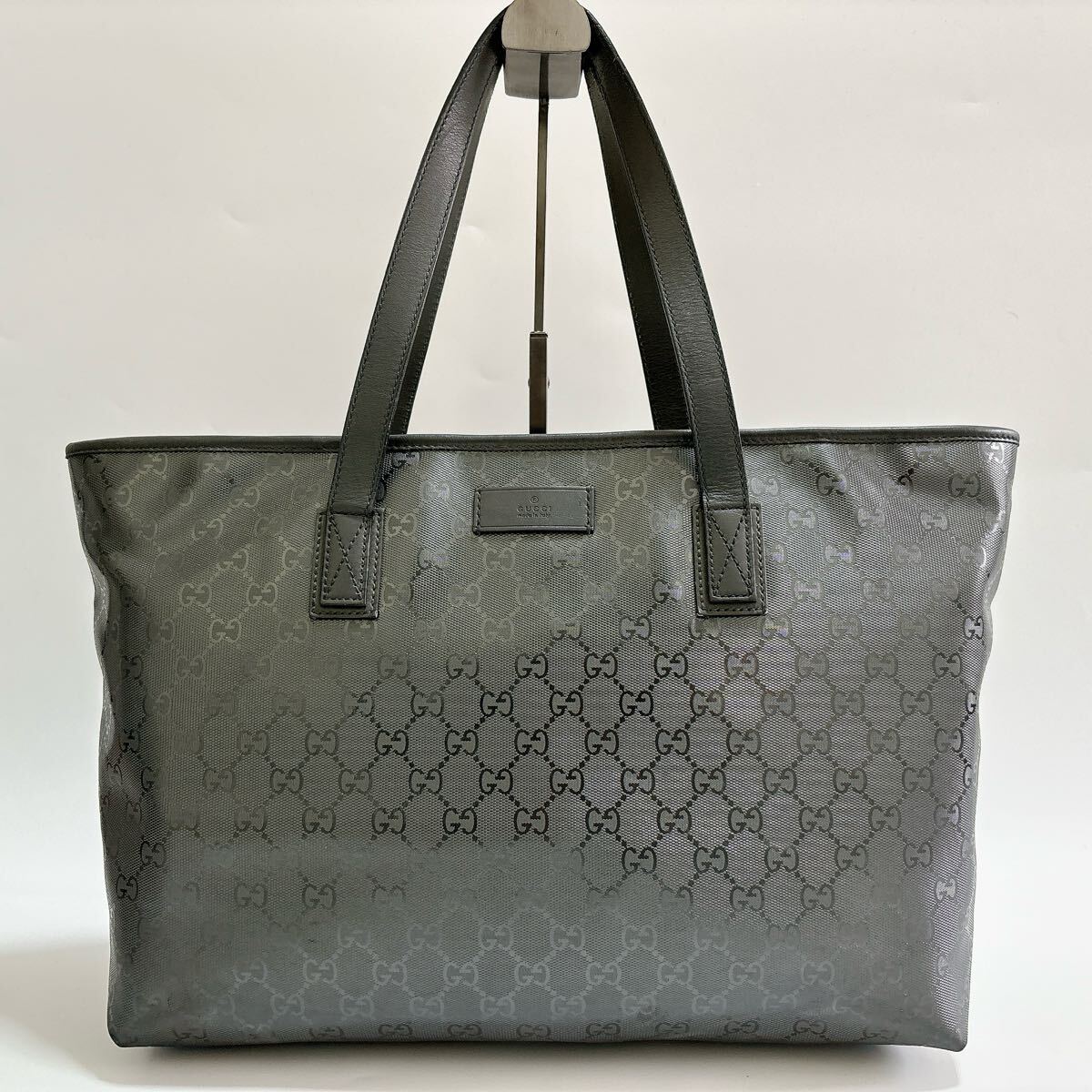 特大サイズ✨️グッチ 2935 インプリメ トート ビジネス バッグカーキ 特大サイズ✨️グッチ 2935 インプリメ トート ビジネス バッグ