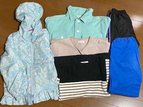 子供服まとめて 秋冬 女児 130サイズ 古着セット 女の子