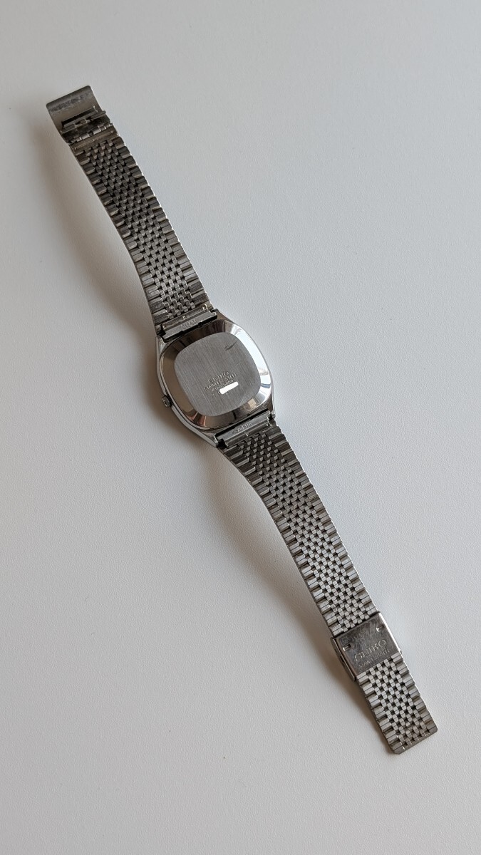 じゅん 稼働 箱付 希少 初期ロゴ 青文字盤 SEIKO emblem セイコー