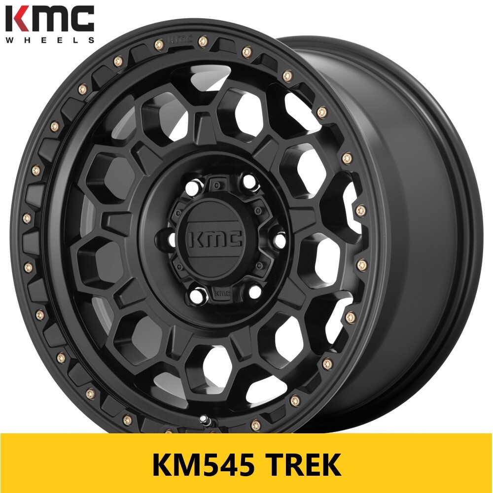 楽天市場】KMC KM549 GRS マットブラック 17インチアルミ