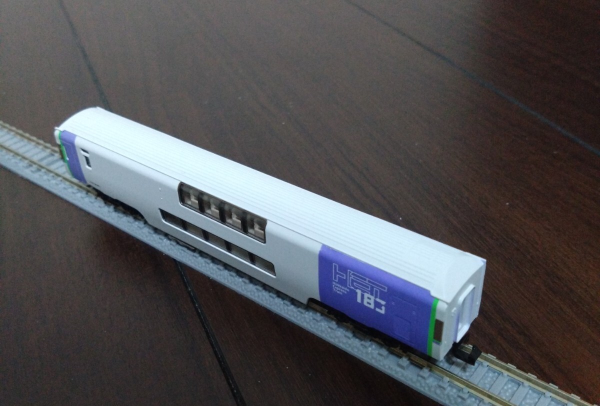 キサロハ182HET塗装(喫煙室窓あり)■トミックスNゲージ 精密カスタム品 Yahoo!オークション -「キサロハ182」(Nゲージ) (鉄道模型)の