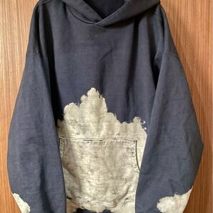【美品】MARKAWARE Cloudy Bleaching ヒュージ パーカー