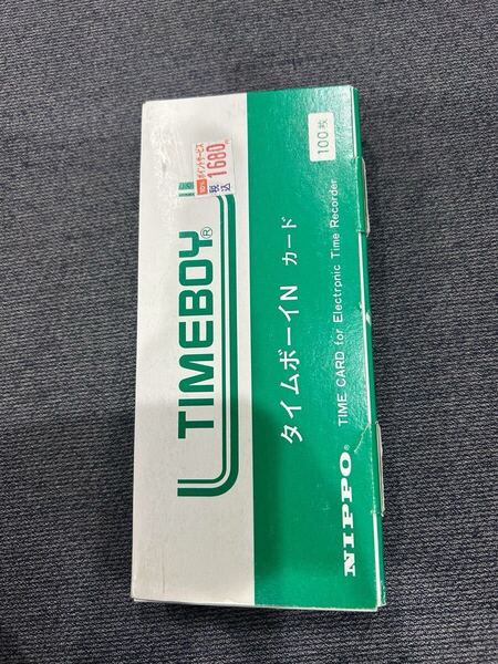 管理NO 0485 タイムカード 100枚 新品 送料込みタイムボーイ タイムボーイN カード