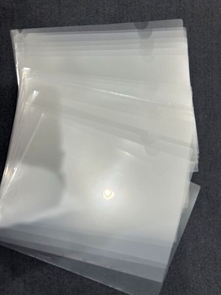 管理NO 0490 クリアファイル クリアフォルダー 20枚 まとめ売り 中古品