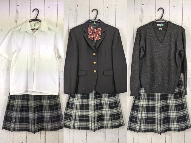 S)A019(箱)(中古)千葉県 西武台千葉高校 9点セット /校章付/11/M