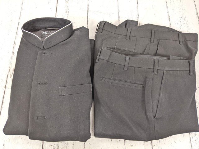 中古】福岡県 朝倉高等学校 男子制服 2点 (学ラン・ズボン