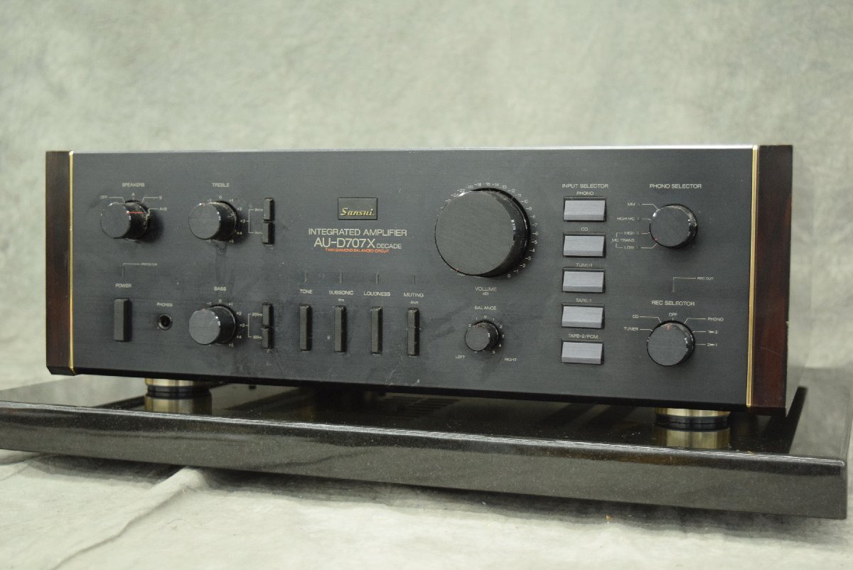 Amazon | Sansui 山水 AU-D707X インテグレーテッドアンプ