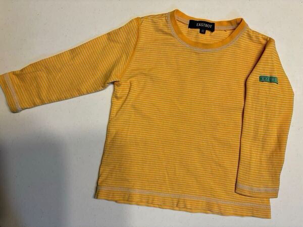 匿名配送 EAST BOY サイズ90 ロンT 長袖 トップス カットソー ボーダー Tシャツ 長袖Tシャツ