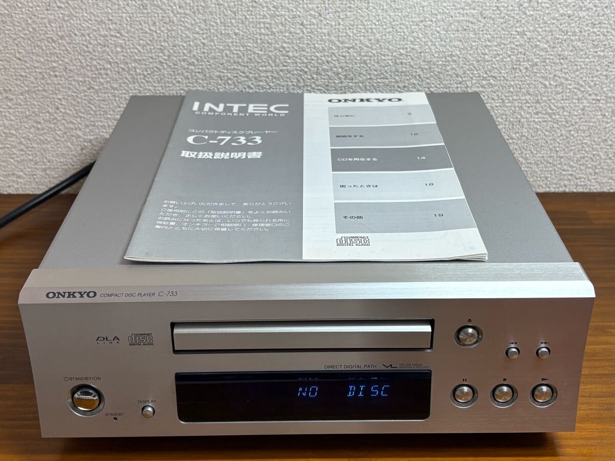 Yahoo!オークション -「onkyo c-733」(CDデッキ) (オーディオ Yahoo!オークション -「onkyo c-733」(CDデッキ) (オーディオ