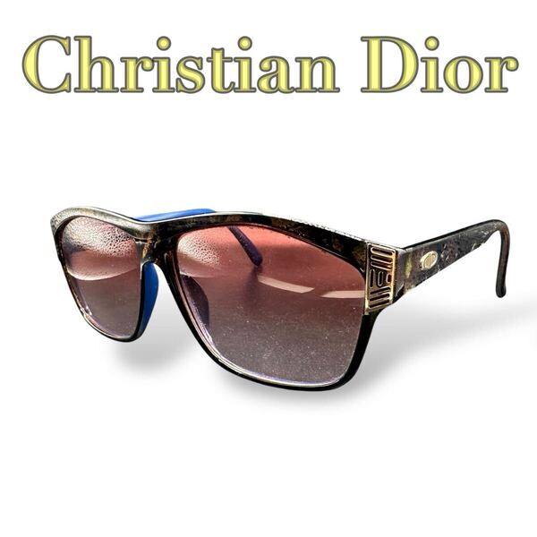 極美品 Dior ディオール サングラス アイウェア ロゴ 764