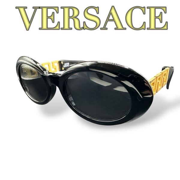 極美品 VERSACE ヴェルサーチ サングラス メデューサ ロゴ 760