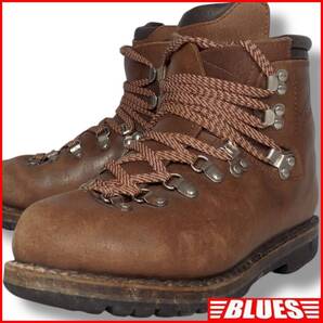 即決★FUSION PULSE★25.5cm 茶 マウンテンブーツ レザー 本革 26 登山 靴 メンズ アウトドア