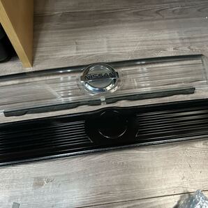 殻割!ファントムブラック !センターガーニッシュ テールランプ エルグランド E52 ヴァレンティ