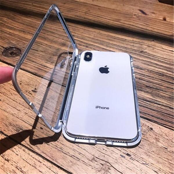 iPhone 16 ガラスケース両面フルカバー 360° 全面保護 ブラック 送料無料