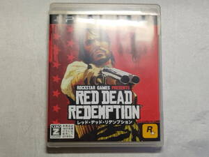 中古品/欠品有り PS3ソフト レッド・デッド・リデンプション RED DEAD REDEMPTION 説明書欠品