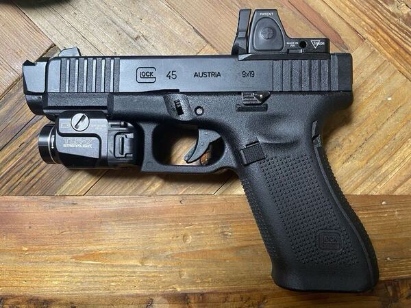 東京マルイ G45 GUNNUT CRAFT WORKS GLOCK 45 RADIAN カスタム DMAG RMR マガジン 3本 ガスブロ
