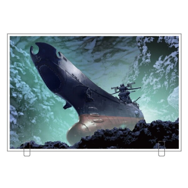 宇宙戦艦ヤマト 全記録展 レリーフ加工 アクリルパネル ヤマトよ永遠に REBEL3199 アクリルスタンド アクスタ