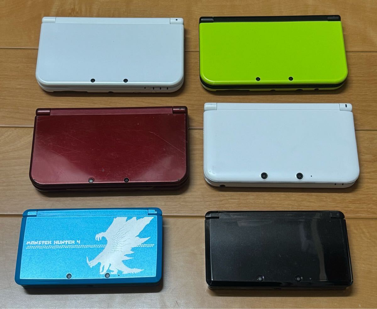 01w7803☆1円~任天堂 Nintendo 3DSLL 本体 ブルー×ブラック 完動