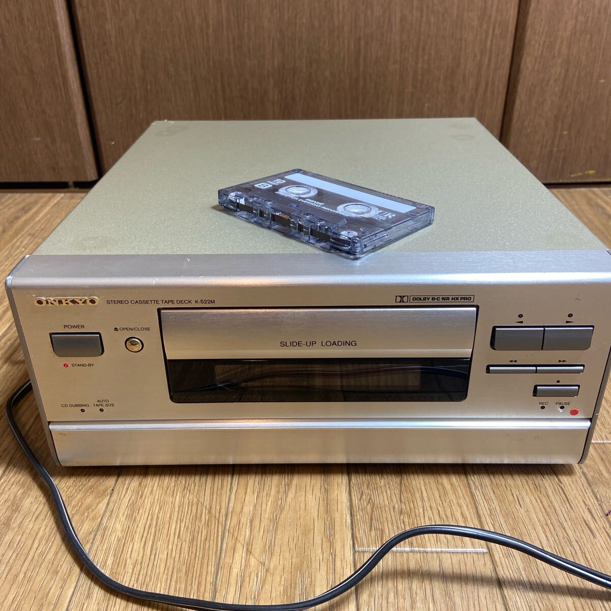 Yahoo!オークション -「onkyo k-522」(カセットデッキ Yahoo!オークション -「onkyo k-522」(カセットデッキ